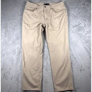 Weatherproof‎ Mens Tan Cotton Pants Size 36x32 Straight Leg Casual